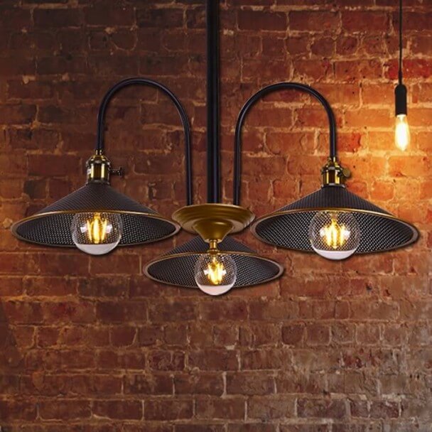 hanglamp elegante oude school trio -Hypnos