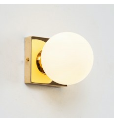 Kleine glazen wandlamp 2