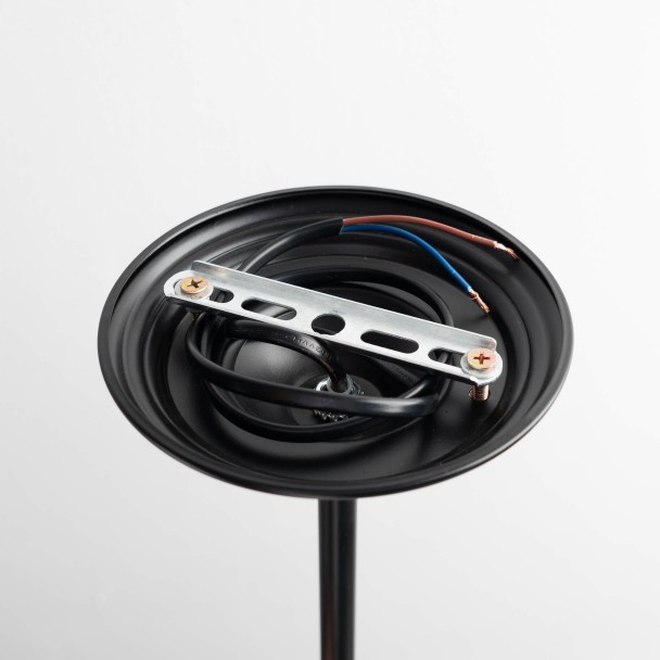 Design kroonluchter met gebogen arm