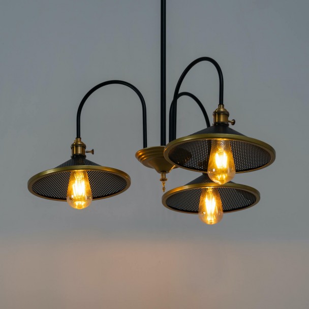 Hanglamp met retro chic design