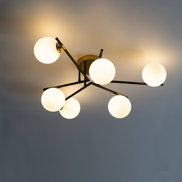 Inschroefbare bol plafondlamp