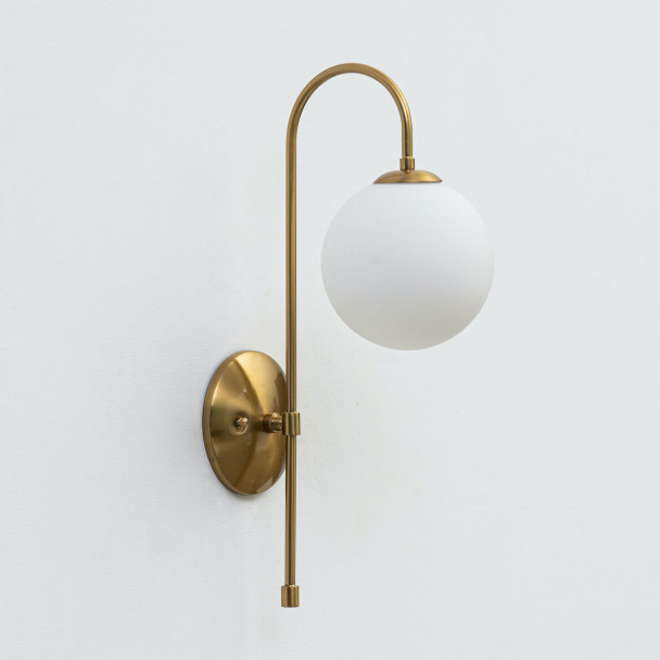 Interessante vintage verlichting van metaal en glas