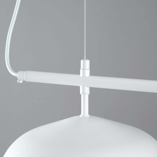 Hanglamp met drie kegelvormige kappen