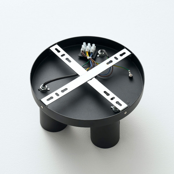 Drievoudige plafondlamp