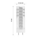 LED-lamp G4 4W 220V compatible met dimmer - Warm Wit