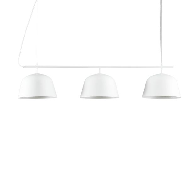 Moderne witte metalen hanglamp - Oviedo