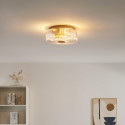 Plafondlamp LED goud elegant lichteffect - Paolina