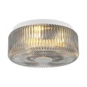 Plafondlamp rookglas eigentijds - Paolina