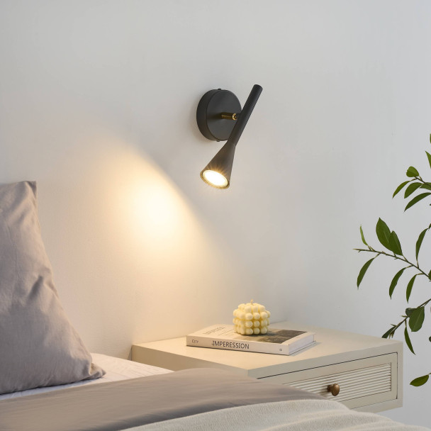 Leeslamp wandlamp voor slaapkamer - Holen