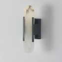 Alabaster design wandlamp helder elegant voor hal - Enola