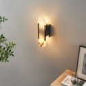 Alabaster design wandlamp wit diffuus licht - Enola