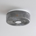 Design plafondlamp rookglas voor woonkamer - Paolina