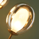 Moderne gouden vloerlamp voor eetkamer - Seryn