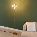Moderne gouden vloerlamp voor woonkamer - Seryn