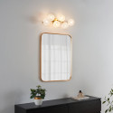 Messing wandlamp verfijnde stijl - Isalina