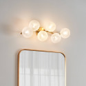 Messing wandlamp diffuus licht - Isalina