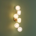 Wandverlichting messing decoratief - Isalina