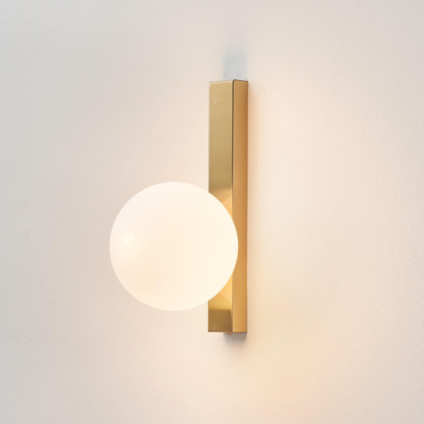 Messing wandverlichting elegant en sober design - Noava