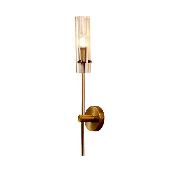Vintage glazen wandlamp - Sérénia