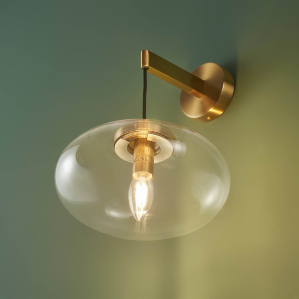 Wandlamp slaapkamer elegant - Milenzo