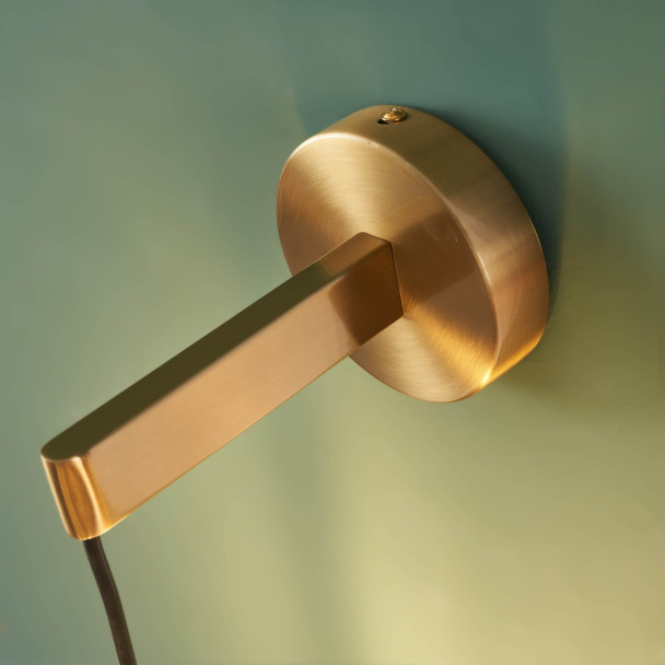 Wandlamp glazen bol - Milenzo