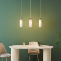 Hanglamp opaal wit elegant - Leonora