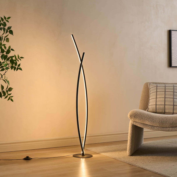 Design vloerlamp goedkoop voor woonkamer of slaapkamer - Elzo