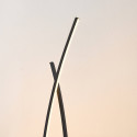 Minimalistische LED vloerlamp strakke lijnen - Elzo