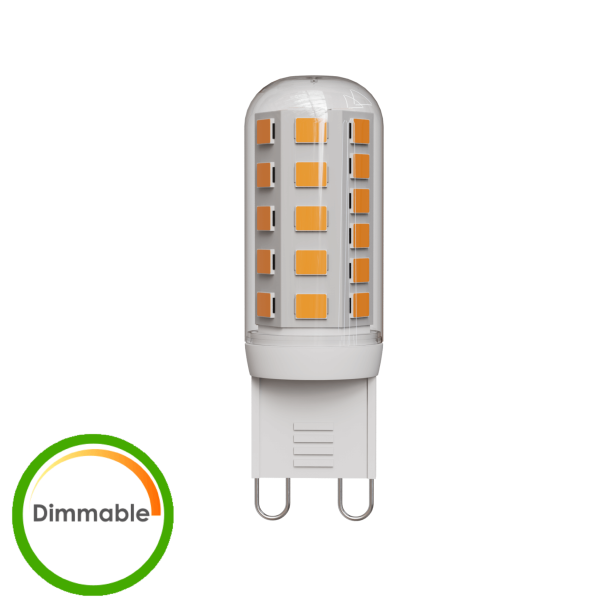Dimbare G9 3W LED-lamp - Warm wit