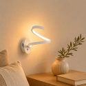 Geïntegreerde witte LED wandlamp - Looper