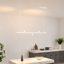 Witte magnetische hanglamp zonder verlichting personaliseerbaar geïntegreerde driver 50W - Lyne
