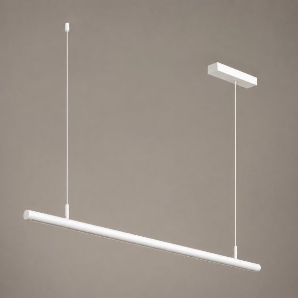 Witte magnetische hanglamp zonder verlichting personaliseerbaar geïntegreerde driver 50W - Lyne