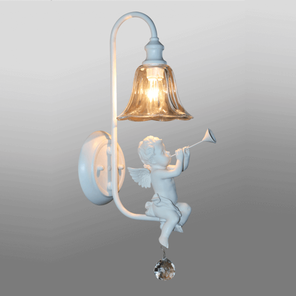 Wandlamp met engel - Eyros