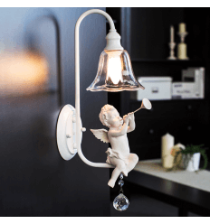 Wandlamp met engel - Eyros